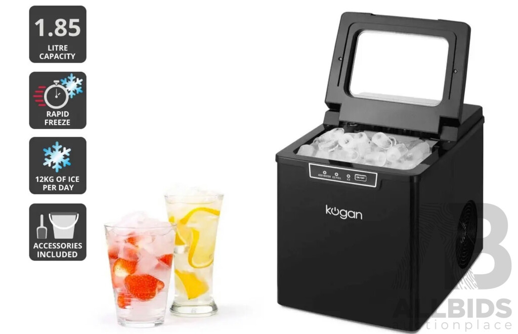 KOGAN Ultra Freeze Ice Maker (1.9L) - ORP $149.00