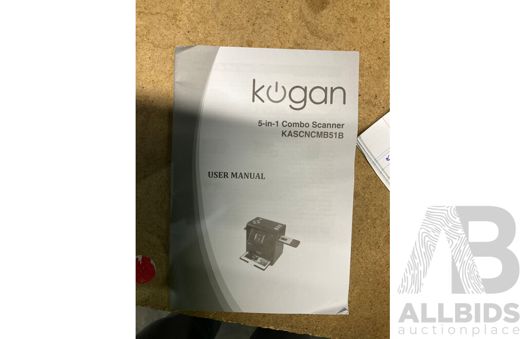 KOGAN Keyboard/Foot Rest/Scanner/Tablet Holder - Lot of 5 - Estimated Total $219.00