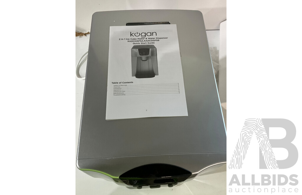 KOGAN Ice Cube Maker & Water Dispenser - ORP $209.00