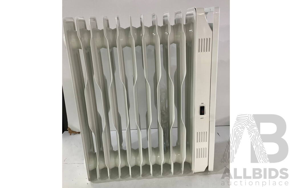 Kogan Premium 2400W 11Fin Oil Heater (White) - ORP $129.00