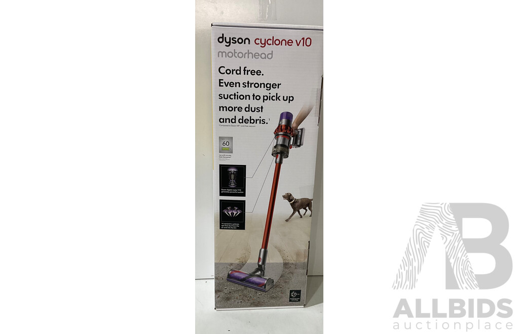 DYSON Cyclone V10 Absolute Cordless Vacuum Cleaner -  ORP$899