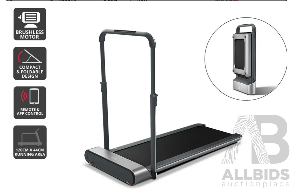 FORTIS WalkingPad Foldable Smart Treadmill T2 Pro - ORP $699.00