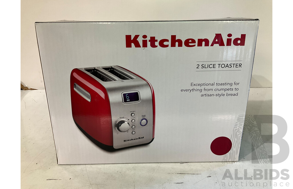 KITCHENAID (KMT223) 2 Slice Artisan Automatic Toaster - ORP $249.00