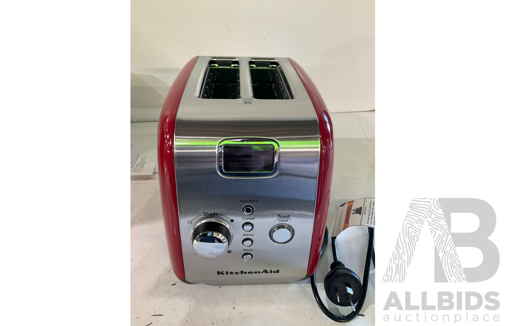 KITCHENAID (KMT223) 2 Slice Artisan Automatic Toaster - ORP $249.00