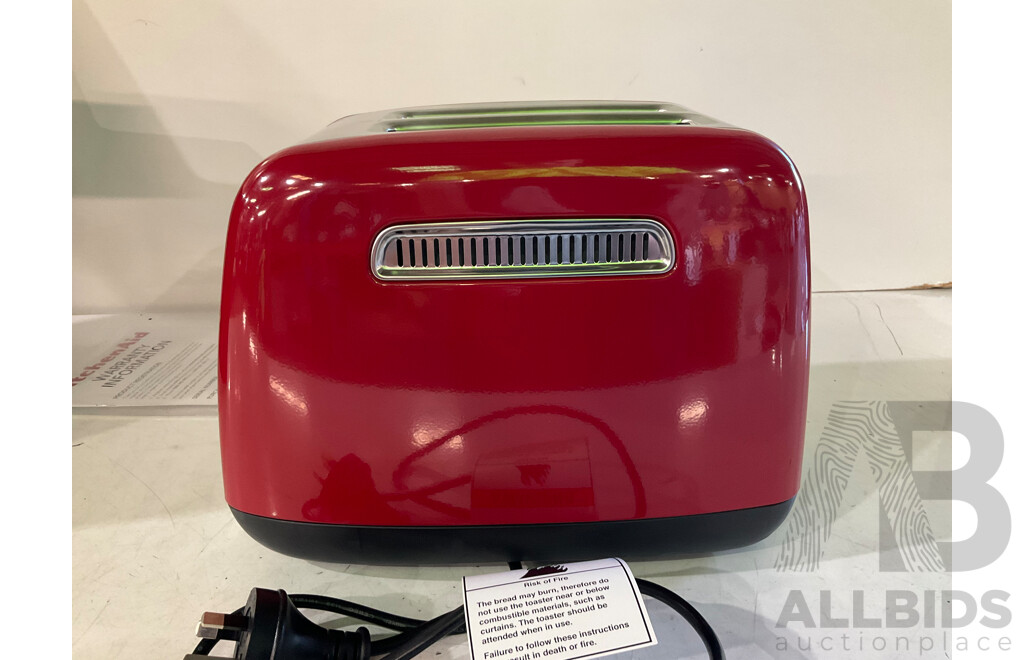 KITCHENAID (KMT223) 2 Slice Artisan Automatic Toaster - ORP $249.00