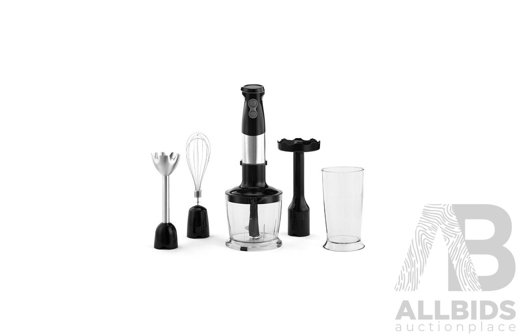 KOGAN Stick Mixer Set, 1.7L Stainless Steel Smart Kettle, Soup and Smoothie Maker - Lot of 3 - Estimated ORP $249