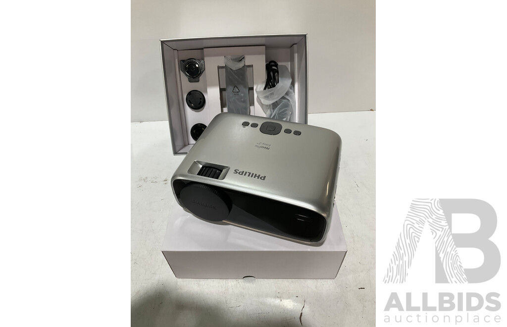 PHILIPS NeoPix Easy 2+ Home Projector NPX442/AP1 - Estimated ORP $379
