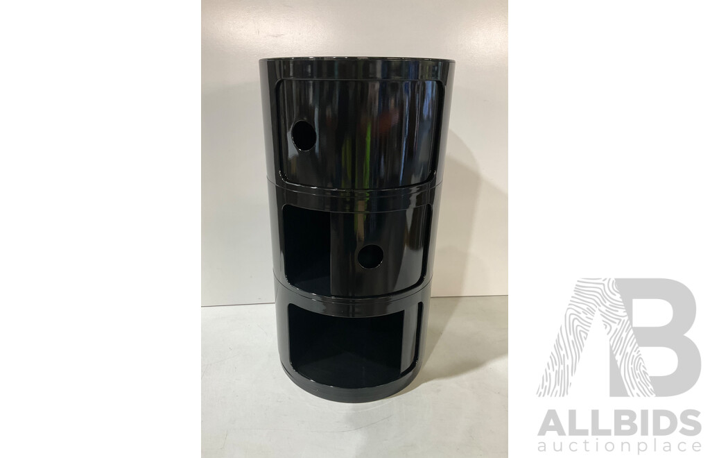 MATT BLATT (MBACFC3RCBA) Anna Castelli Ferrieri Componibili Round Storage Unit - ORP $149.99
