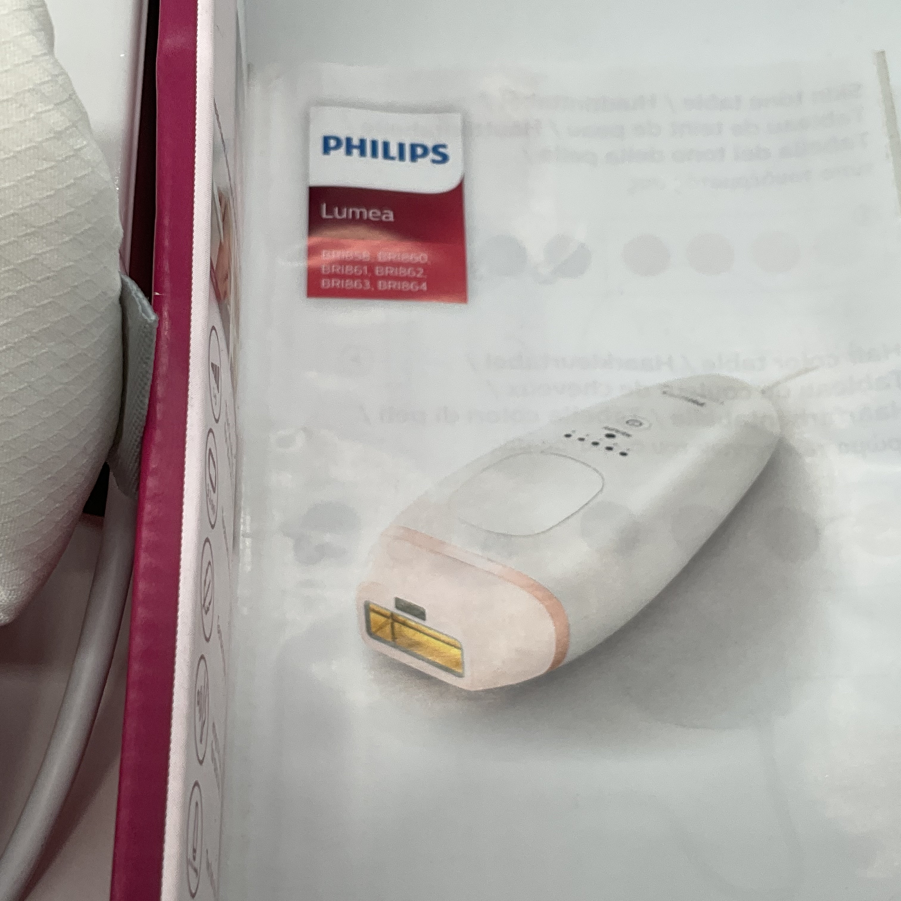 Depiladora ipl philips discount lumea essential bri863