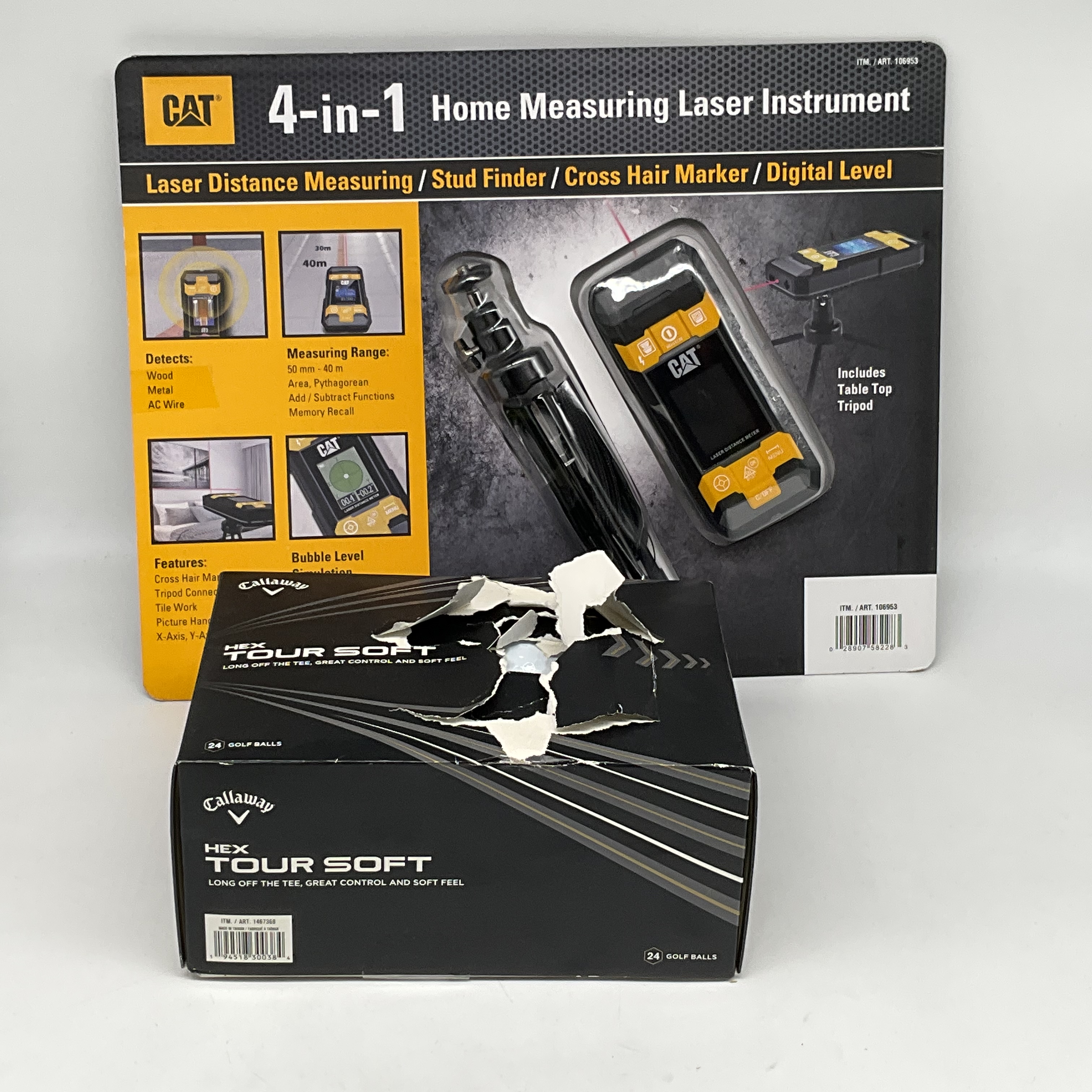 Cat 4-in-1 Laser Measuring Tool - 240385