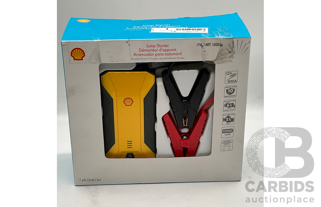 Bulk Lot - Cat (CJ1000DCPAU) Professional Power Station and Shell Jumpstarter (ART105079) - Total ORP $319.98