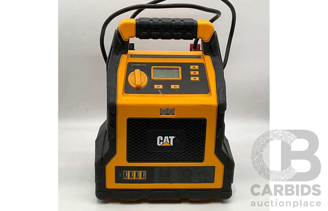 Bulk Lot - Cat (CJ1000DCPAU) Professional Power Station and Shell Jumpstarter (ART105079) - Total ORP $319.98