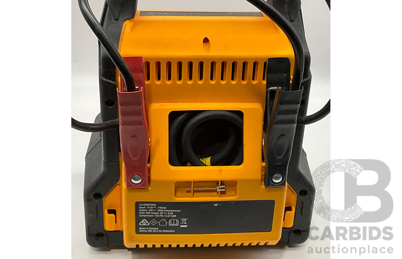 Bulk Lot - Cat (CJ1000DCPAU) Professional Power Station and Shell Jumpstarter (ART105079) - Total ORP $319.98