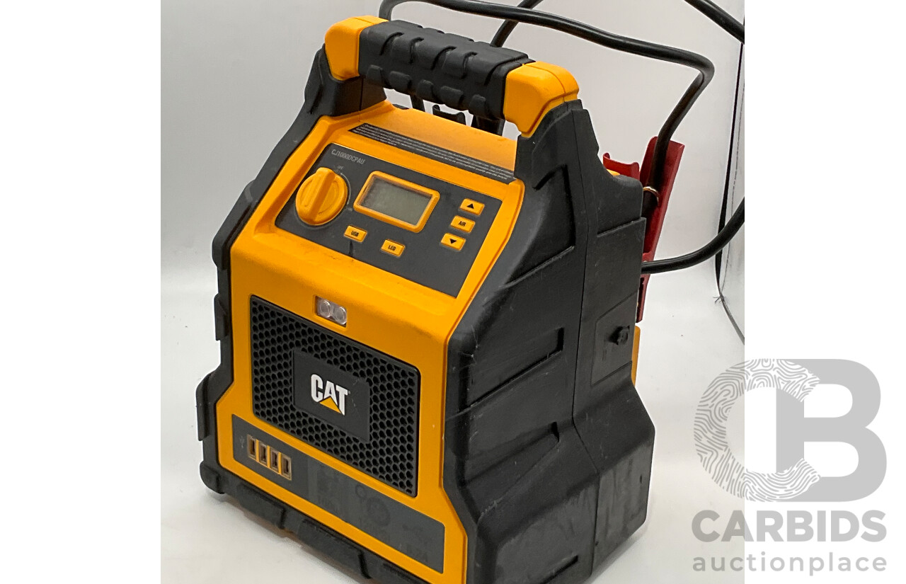 Bulk Lot - Cat (CJ1000DCPAU) Professional Power Station and Shell Jumpstarter (ART105079) - Total ORP $319.98