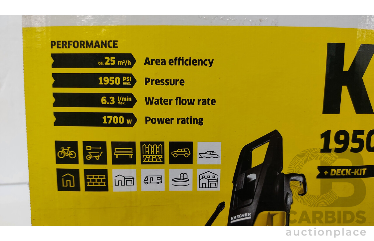 KARCHER (K3D) K3 1950 PSI Pressure Washer - ORP $349.99