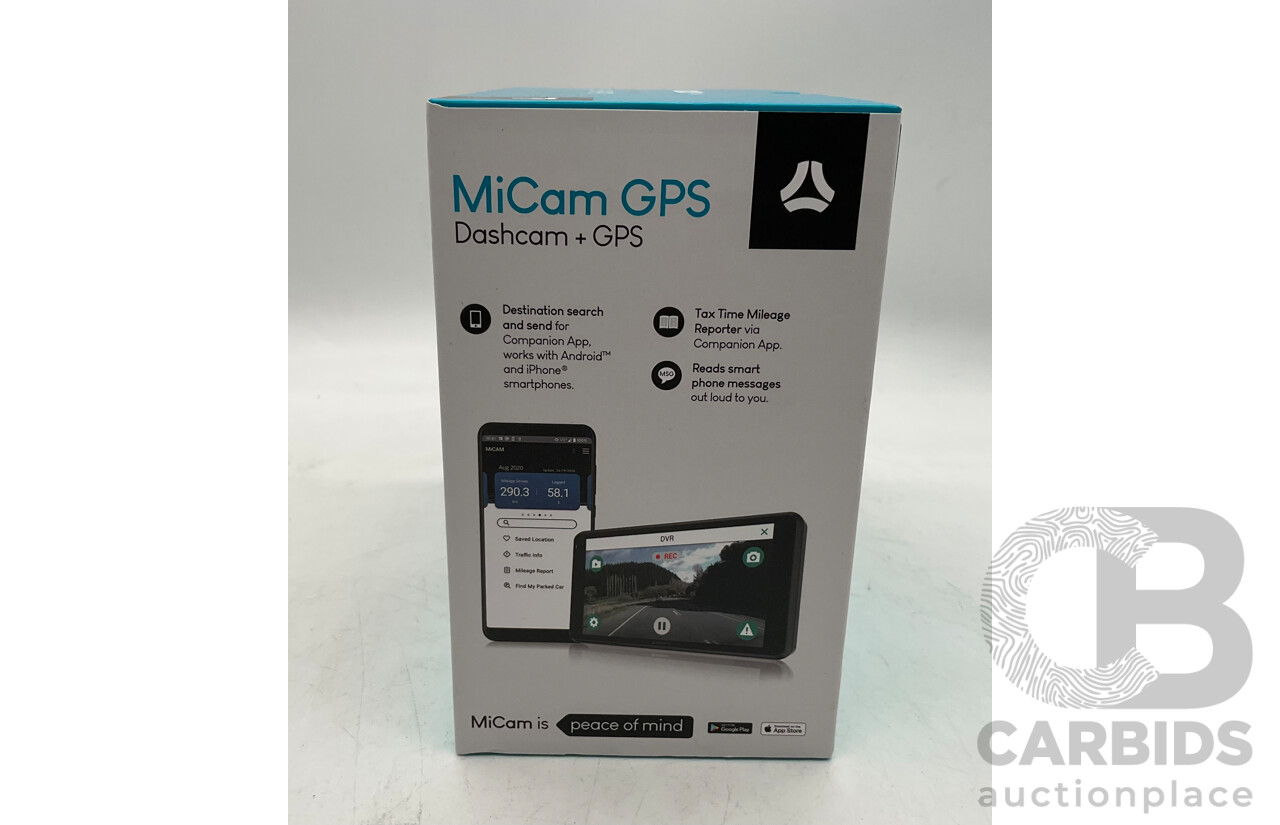 NAVMAN (AA0072009) MiCam GPS Dashcam + GPS - Estimated ORP $299.00