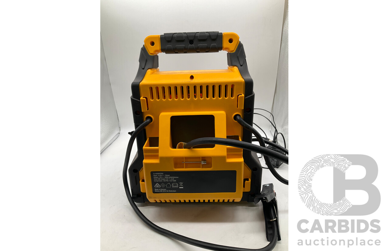 CAT (CJ1000DCP) 1000 Peak Amp Jump Starter, Power Station, Air Compressor - ORP $144.99