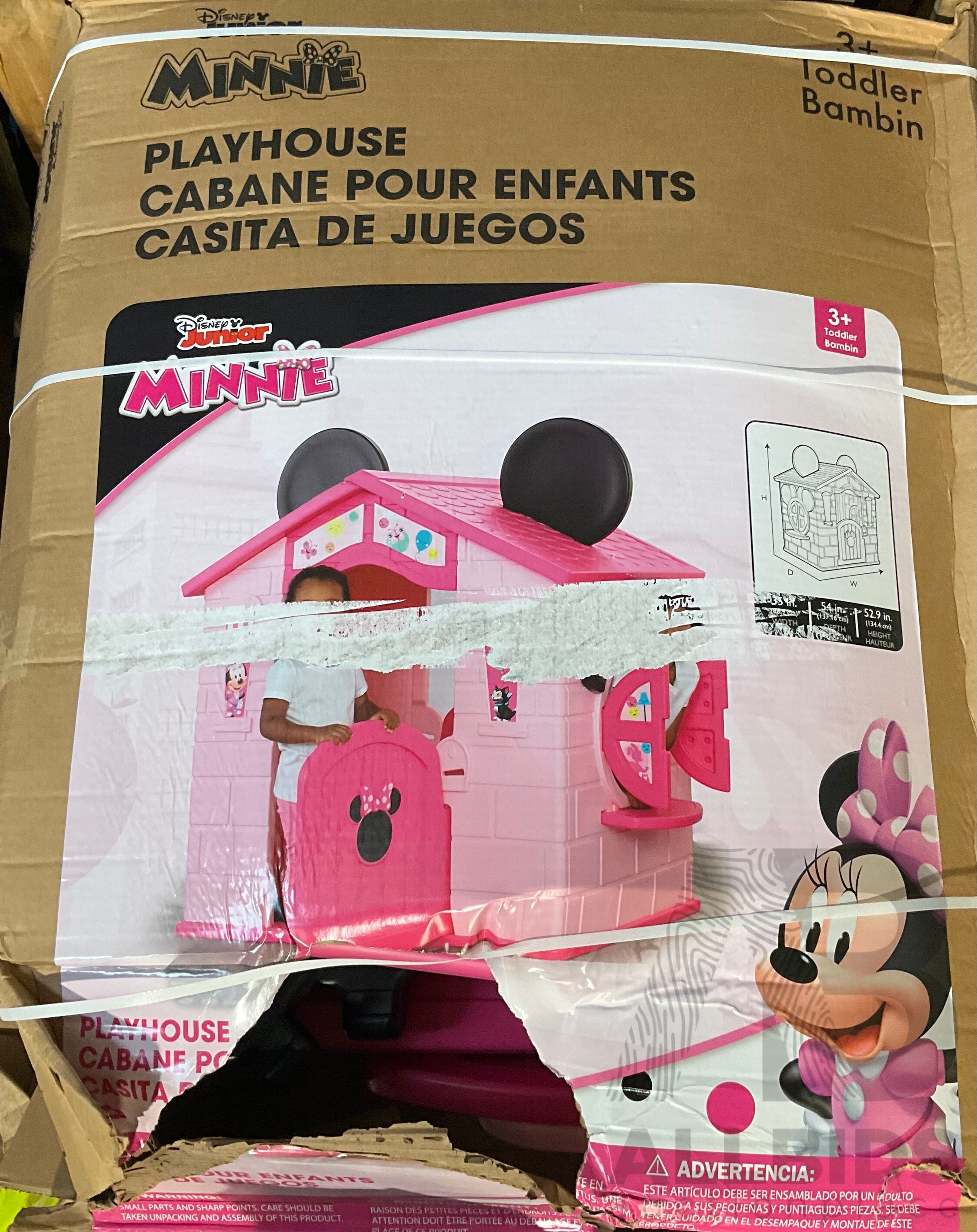 minnie mouse outdoor playhouse