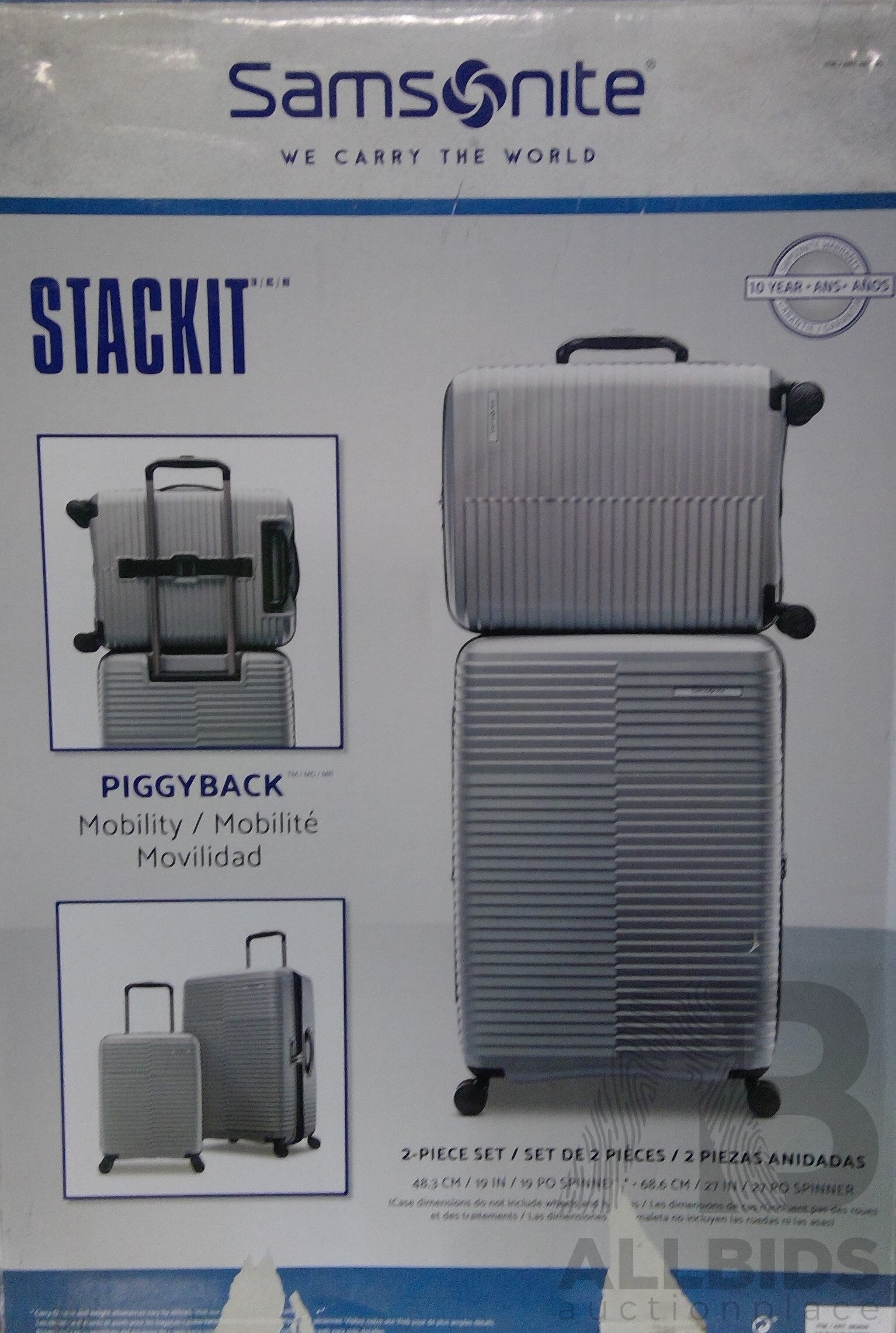 Samsonite piggyback luggage hot sale