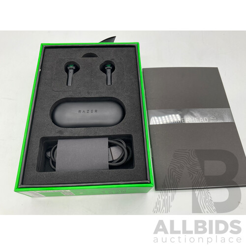 Razer Hammerhead True Wireless Earbuds - ORP $209.99