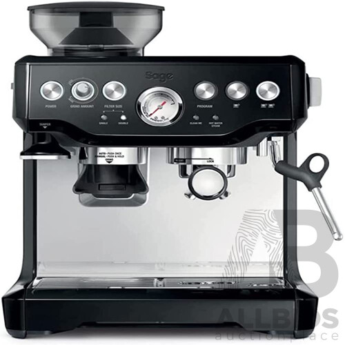 Breville (BES875BKS) the Barista Express With Milk Jug (Black Sesame) - ORP $749.99