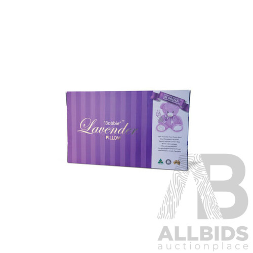 BOBBIE Lavender Australian Wool Pillow,  LIFE COMFORT Juvenile Weighted Blanket - Lot of 2 - ORP $180.96