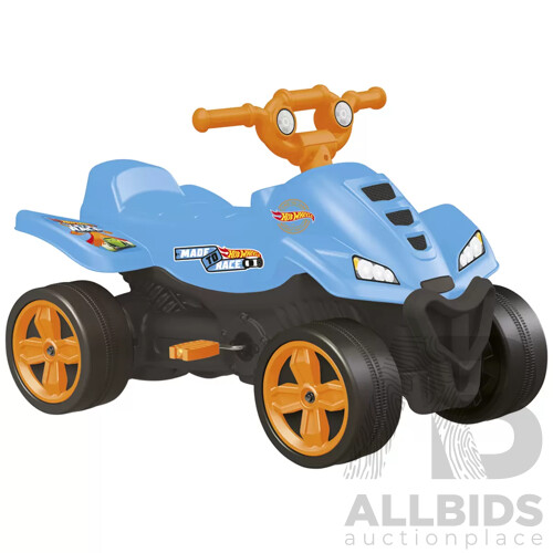 HOT WHEELS (2365) Children's Pedal Quad Bike - ORP $79.99