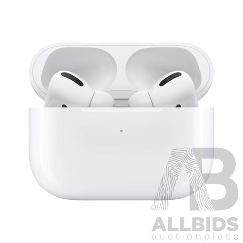 APPLE (MLWK3ZA/A) AirPods Pro With Noise Cancelling and Charging Case - ORP $369.00