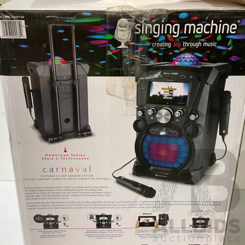 Carnaval the Singing Machine SDL9035 - ORP $339.99