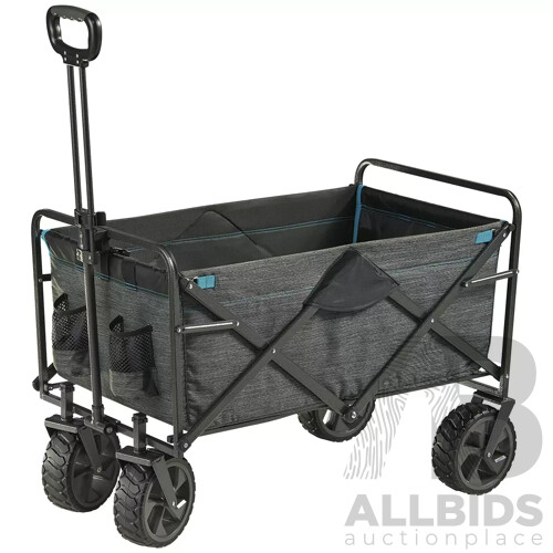 Mac Sports Extra Large Folding Wagon With Cargo Net - ORP $139.99