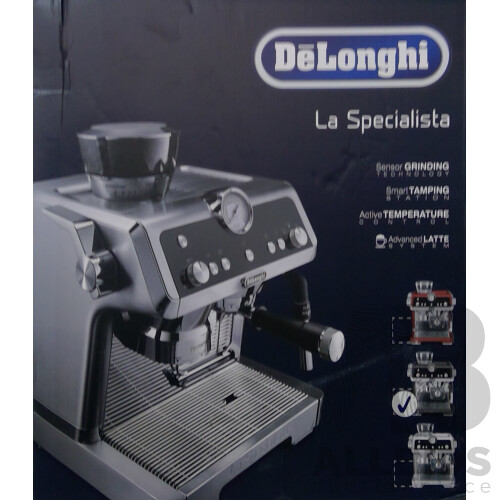 DeLonghi (EC9335.BK) La Specialista Manual Coffee Machine USED - ORP $949.00