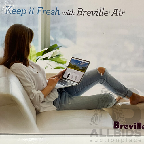 BREVILLE (LPH708WHT2JAN1) the AirRounder™ Plus Connect 3-in-1 Heating & Cooling Purifier - ORP $599.00