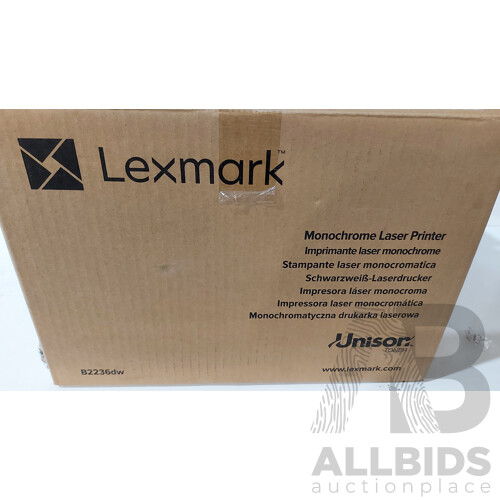 LEXMARK (B2236DW) Monochrome Laser Printer - ORP $200