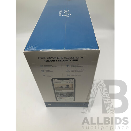 Eufy (T8832CD3) Security 3 Wire-Free 1080P Security Cameras - Orp $549.95