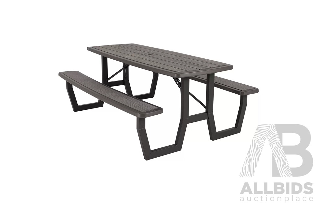 LIFETIME Folding Picnic Table - Total ORP $399.99