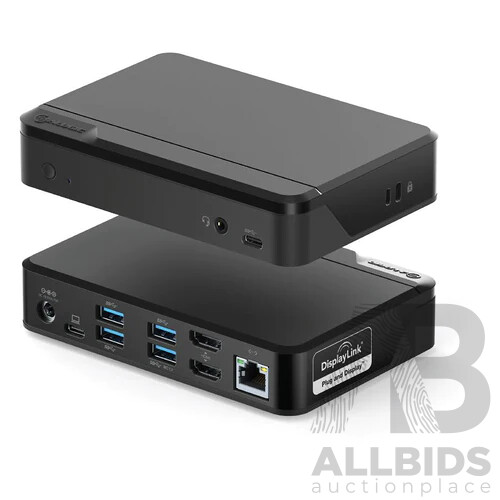 ALOGIC (DUTHD) Universal Twin HD Docking Station - ORP $249.00