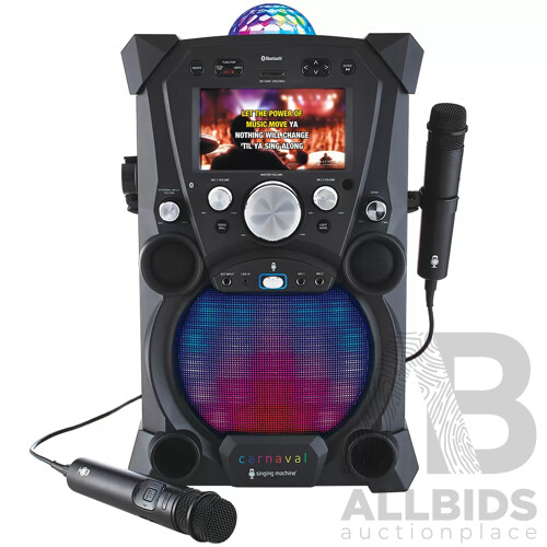 CARNAVAL (SDL9035) the Singing Machine SDL9035 - LOT of 2 - ORP $679.98