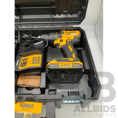 DEWALT (DCK2059D2T-XE) Power Tool Kit, 18V XR Brushless 2 Piece, 2.0Ah - Total  ORP $447.00