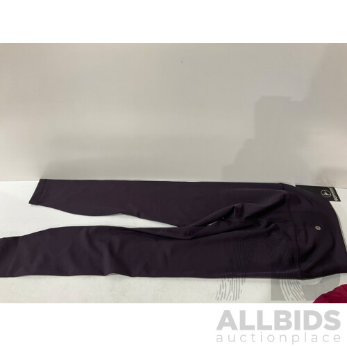 90 DEGREE by Reflex Women's Tights X 4 Size S - ORP $159.96