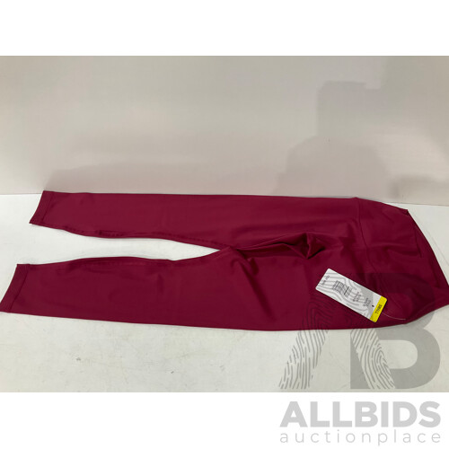 90 DEGREE by Reflex Women's Tights X 4 Size S - ORP $159.96