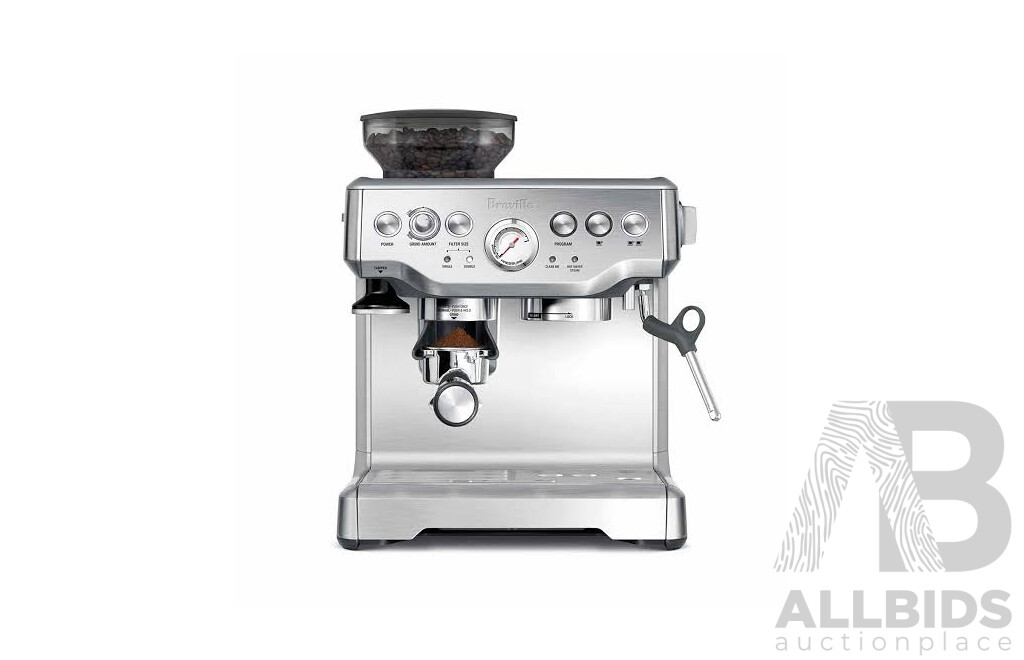 BREVILLE (BES870BSS) the Barista Express Stainless Steel - ORP $649.00