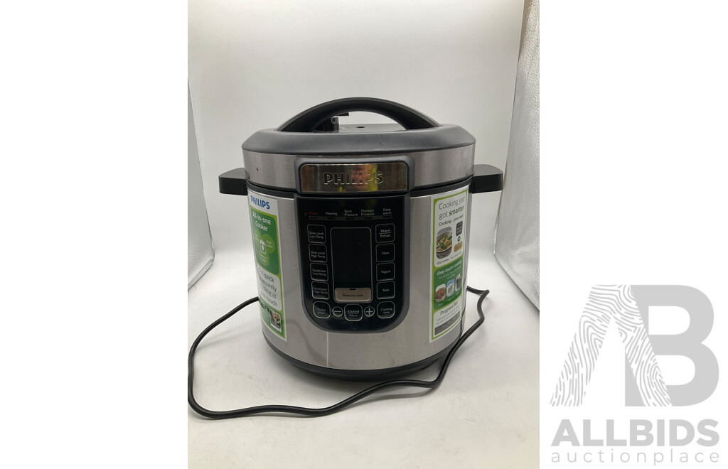 PHILIPS (HD2237/72) All-in-One Multi Cooker - ORP $249.00