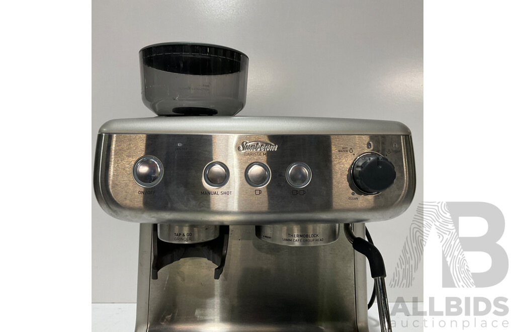 SUNBEAM (EM5300) Barista Max Espresso Machine - ORP $649