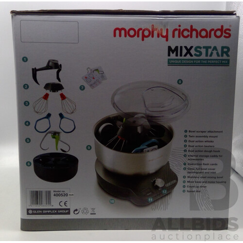 MORPHY RICHARDS (400520) Mix Star - ORP $299.00