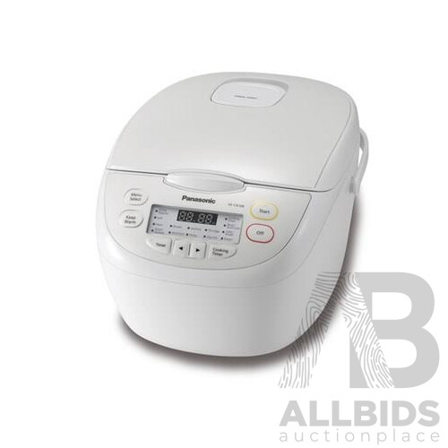 PANASONIC Deluxe 10 Cup Rice Cooker - ORP $199.00