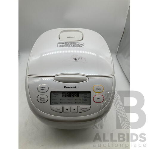 PANASONIC Deluxe 10 Cup Rice Cooker - ORP $199.00