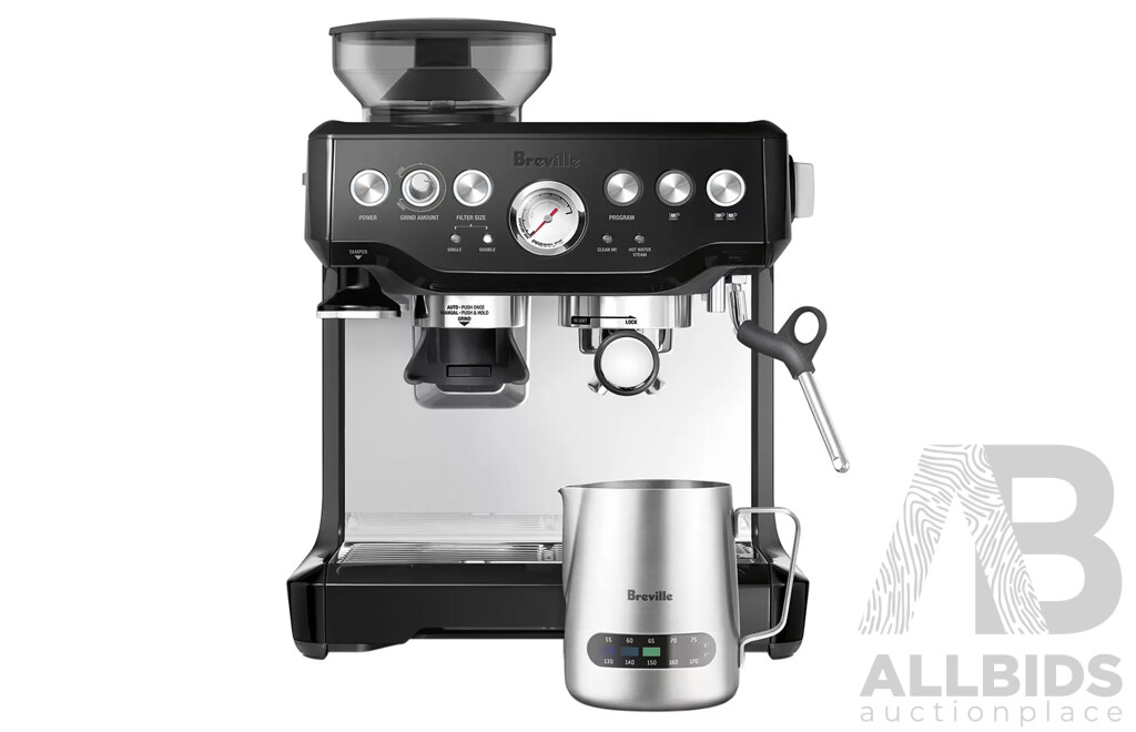 BREVILLE (BES870BKS) the Barista Express (Black Sesame) - ORP $599.00