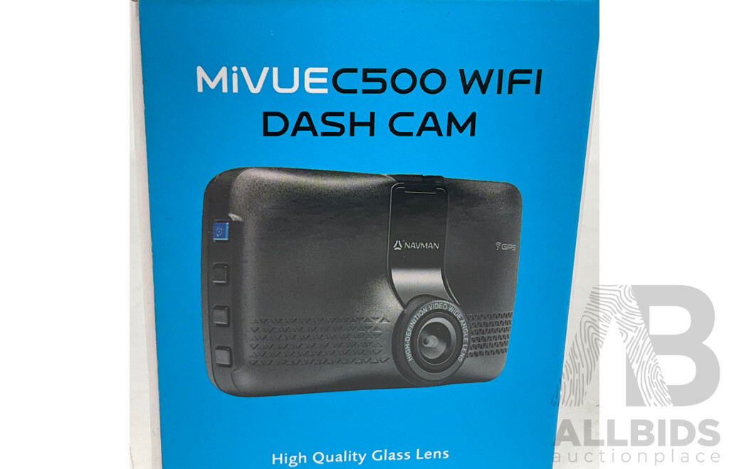 NAVMAN (AA00C500) MiVue C500 WiFi 1080P With GPS Tagging ORP $199.00