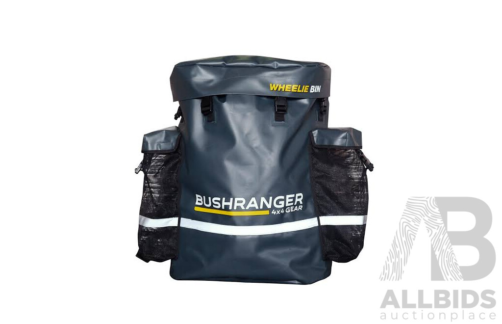 BUSH RANGER (110527) 4x4 Wheelie Bin, CASCADE MOUNTAIN TECH & Other Camp Items - LOT of - 6 - Estimated $170