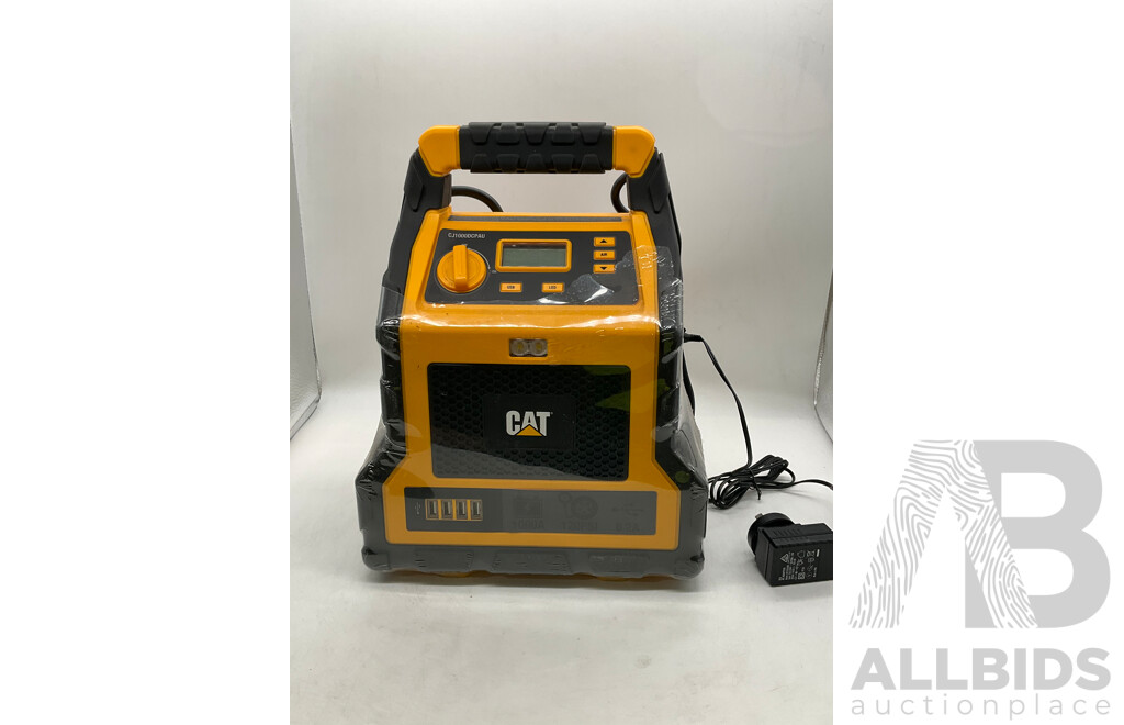 CAT (CJ1000DCPAU) Jumpstarter & Air Compressor - ORP $144.99